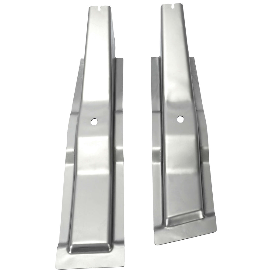 YIKATOO® FRONT Left & Right CAB SUPPORT Silver STEEL For 1957-1960 FORD F100 -junior