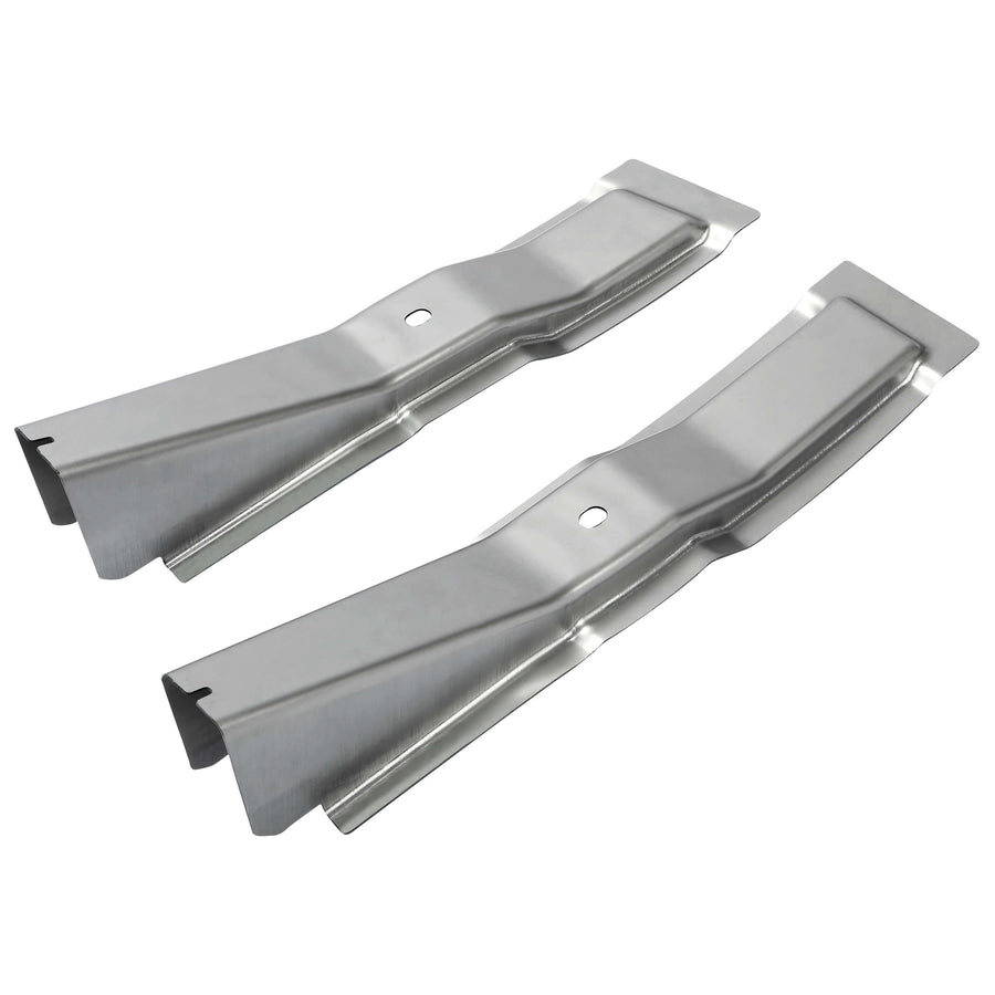 YIKATOO® FRONT Left & Right CAB SUPPORT Silver STEEL For 1957-1960 FORD F100 -junior