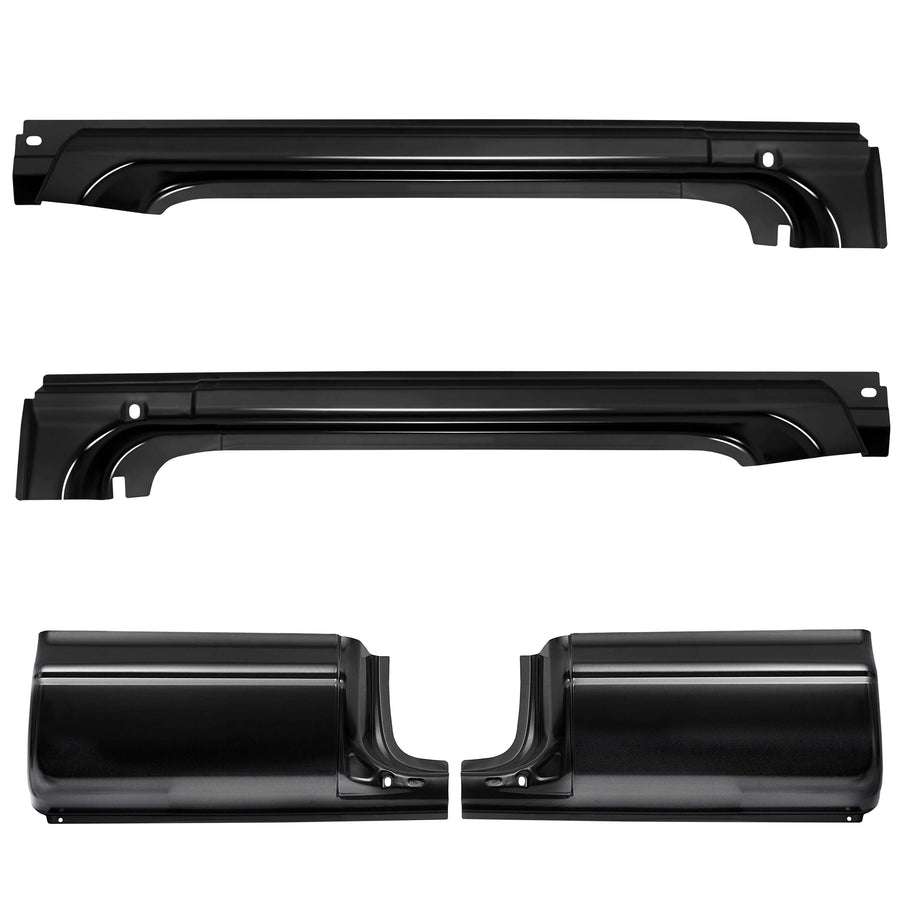 YIKATOO® Rocker Panel & Cab Corner Kit FOR 1997-2004 Dodge Dakota 2 door Extended/Club Cab -junior