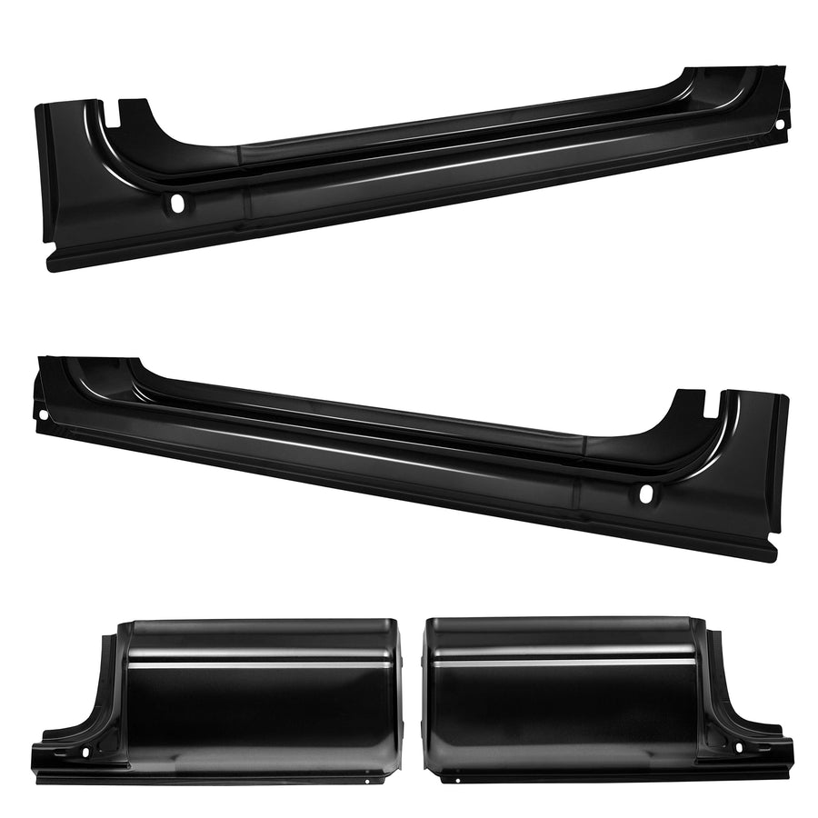 YIKATOO® Rocker Panel & Cab Corner Kit FOR 1997-2004 Dodge Dakota 2 door Extended/Club Cab -junior