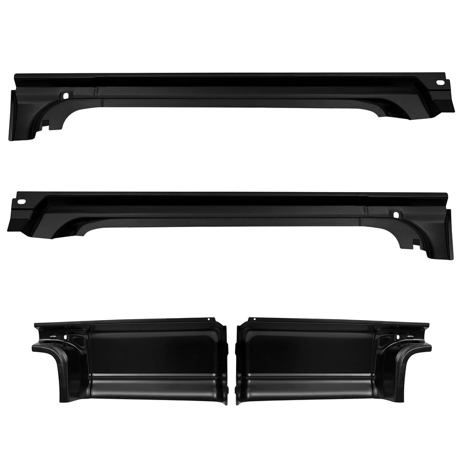 YIKATOO® Rocker Panel & Cab Corner Kit FOR 1997-2004 Dodge Dakota 2 door Extended/Club Cab -junior