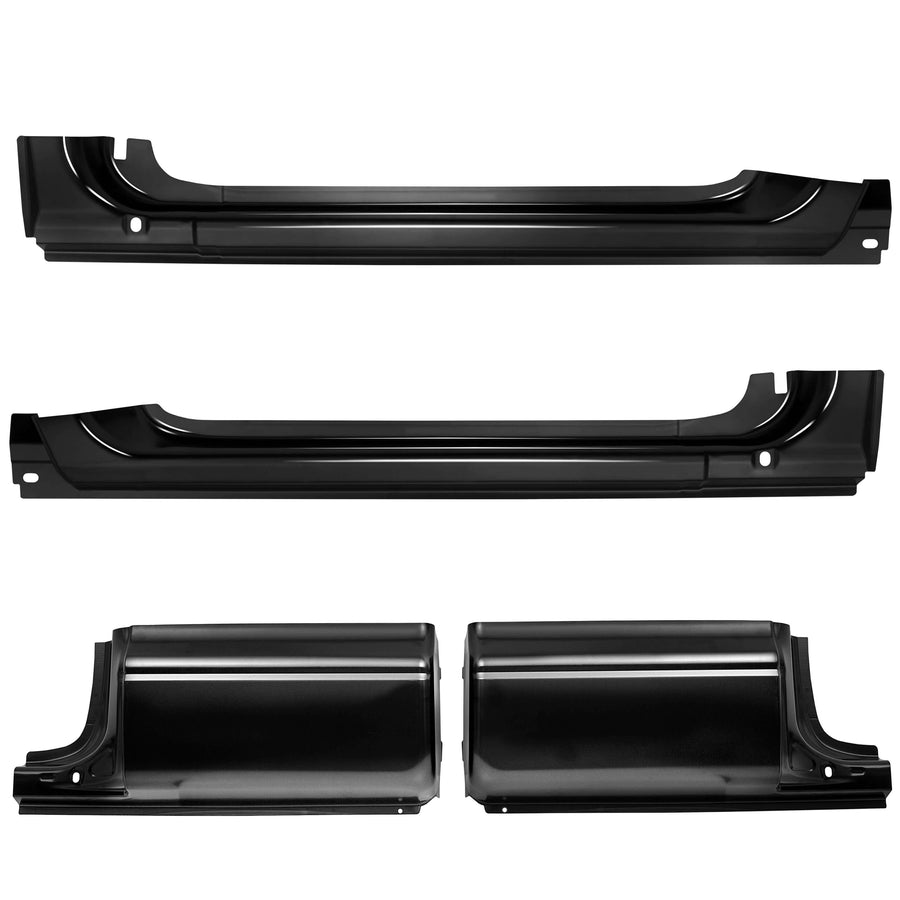 YIKATOO® Rocker Panel & Cab Corner Kit FOR 1997-2004 Dodge Dakota 2 door Extended/Club Cab -junior
