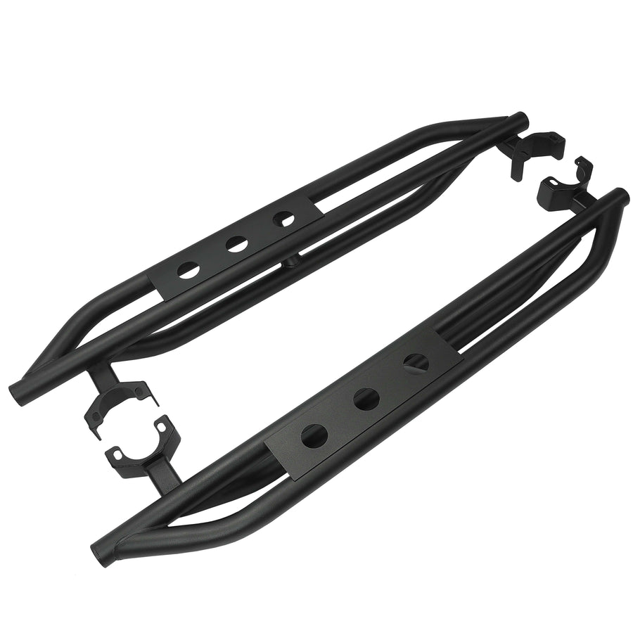 YIKATOO® Rock Sliders Nerf Bars Running Board Rail Step for 2007-2018 Jeep Wrangler JK 2 Door - junior