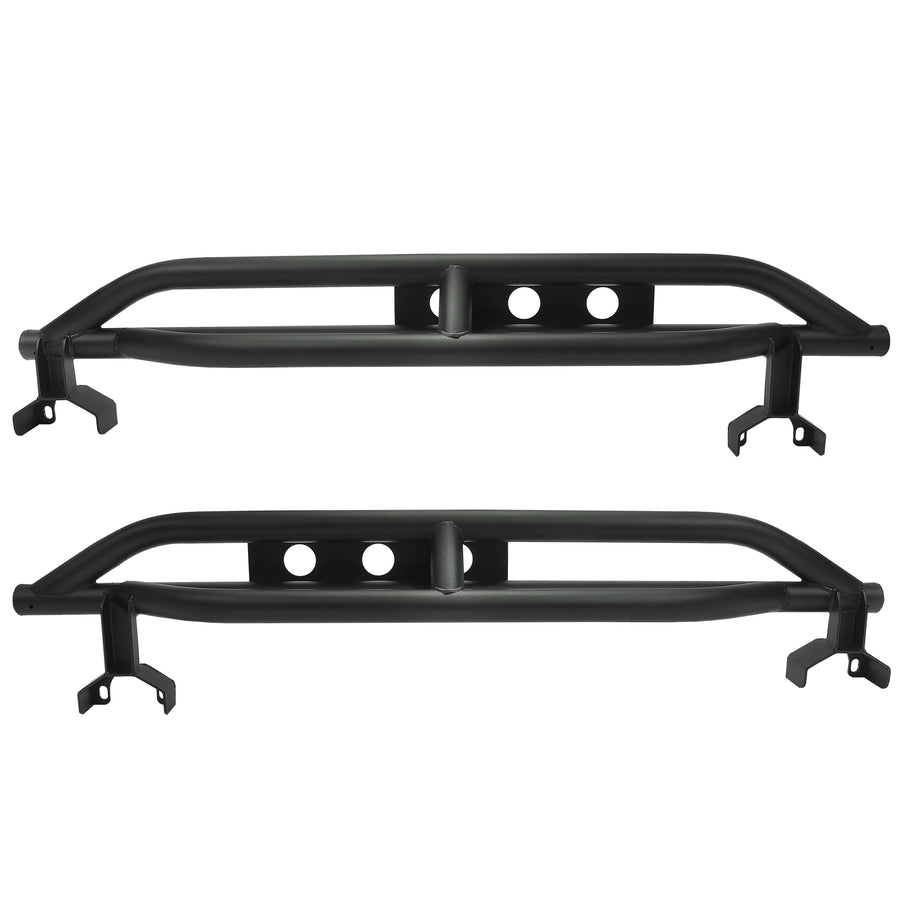 YIKATOO® Rock Sliders Nerf Bars Running Board Rail Step for 2007-2018 Jeep Wrangler JK 2 Door - junior