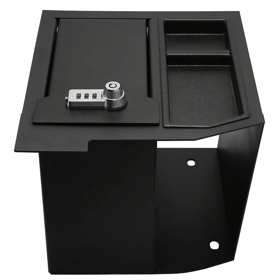 YIKATOO® Center Console Safe Metal Storage Box For Toyota Sequoia 2008-2021 & Tundra 2007-2013 -junior