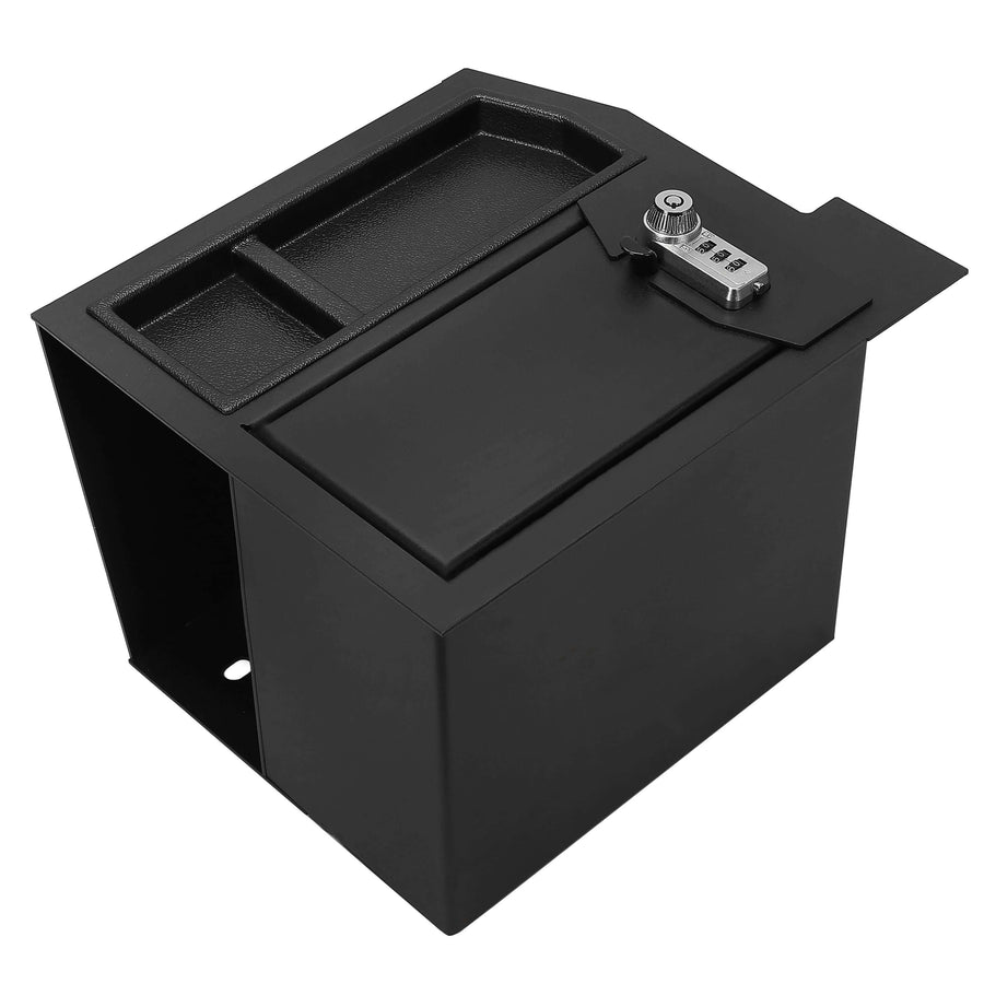 YIKATOO® Center Console Safe Metal Storage Box For Toyota Sequoia 2008-2021 & Tundra 2007-2013 -junior