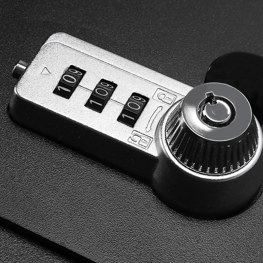 YIKATOO® Center Console Safe Metal Storage Box For Toyota Sequoia 2008-2021 & Tundra 2007-2013 -junior