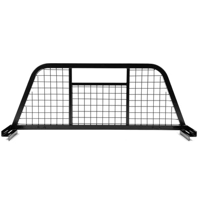 YIKATOO® Universal Design Black Extendable Steel Headache Rack For full-size pickup truck -junior