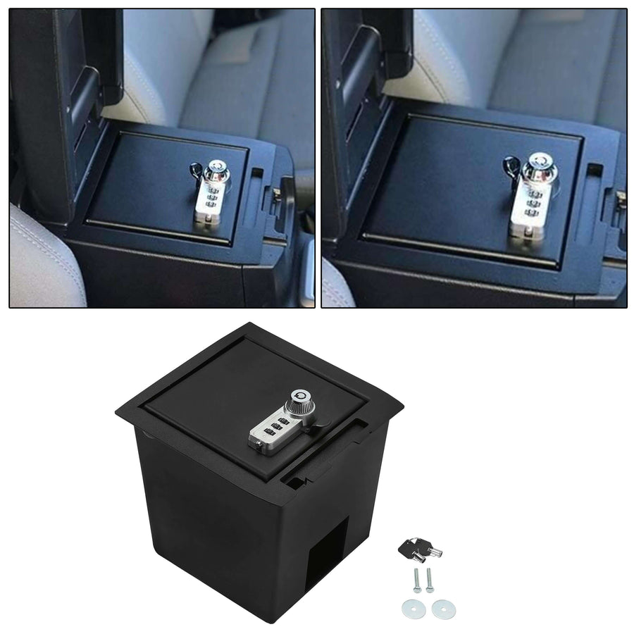 YIKATOO® Center Console Safe Vault Storage Box for 2016-2021 Toyota Tacoma -junior