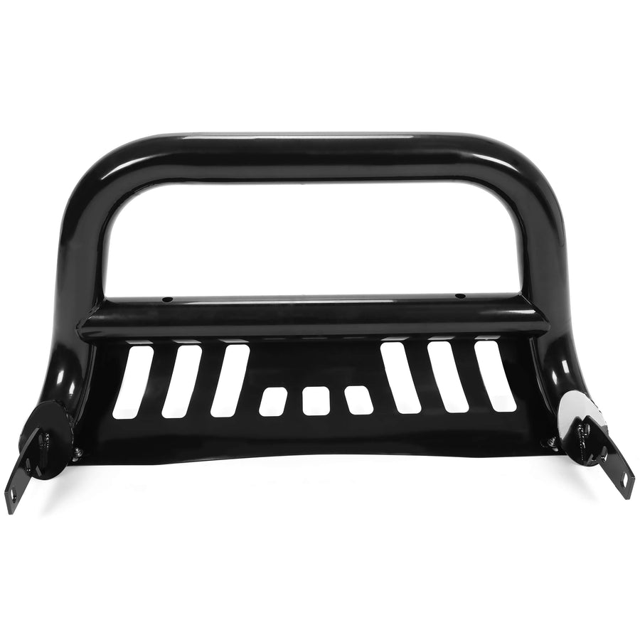 YIKATOO® Bull Bar Front Bumper Grille Guard Black Steel Compatible with 2005-2010 Dodge Dakota 2011 Ram Dakota 2006-2009 Mitsubishi Raider All Models -junior
