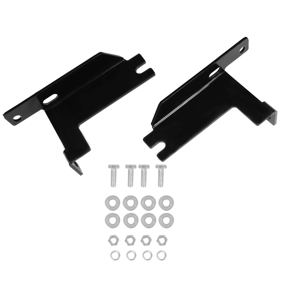 YIKATOO® Bull Bar Front Bumper Grille Guard Black Steel Compatible with 2005-2010 Dodge Dakota 2011 Ram Dakota 2006-2009 Mitsubishi Raider All Models -junior