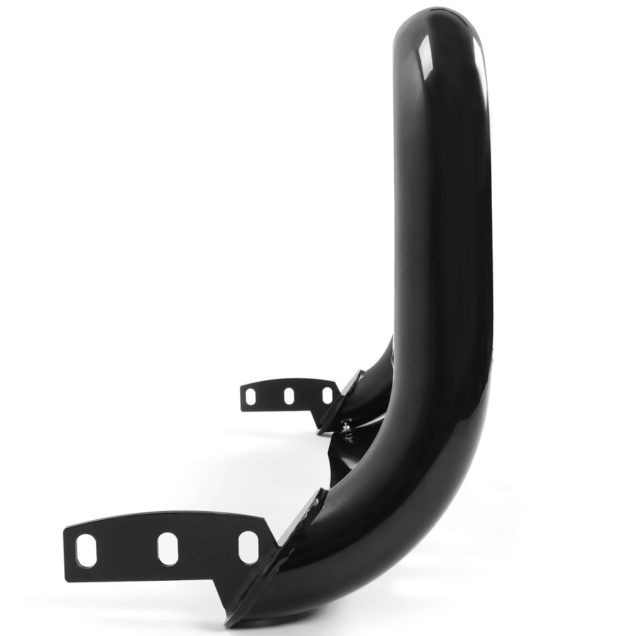 YIKATOO® Bull Bar Front Bumper Grille Guard Black Steel Compatible with 2005-2010 Dodge Dakota 2011 Ram Dakota 2006-2009 Mitsubishi Raider All Models -junior