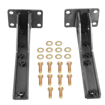 YIKATOO® 2Pcs Upgrated Rear Bumper Brackets Support Fits for 1986-2001 Jeep Cherokee XJ -junior