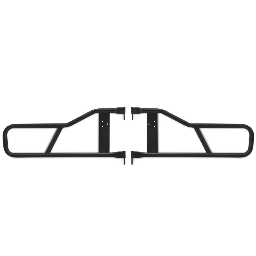 YIKATOO® Pair Tubular Door Tube Doors Compatible with 1987-2006 Jeep Wrangler TJ YJ Black Steel Off-road Style -junior