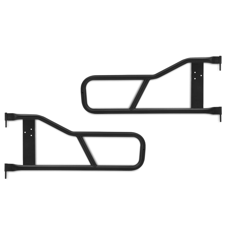 YIKATOO® Pair Tubular Door Tube Doors Compatible with 1987-2006 Jeep Wrangler TJ YJ Black Steel Off-road Style -junior