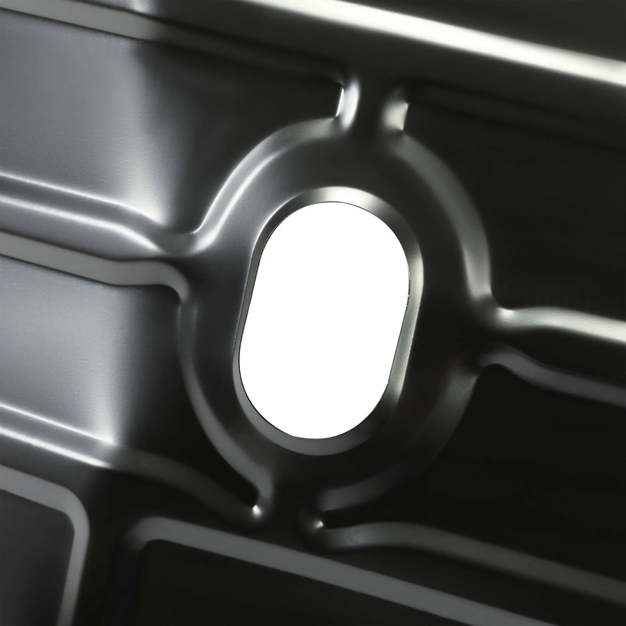 YIKATOO® Front Floor Pans Black Repair Panels Compatible with 1967-1969 Camaro Firebird -junior