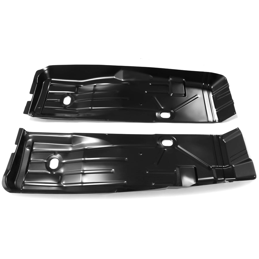 YIKATOO® Front Floor Pans Black Repair Panels Compatible with 1967-1969 Camaro Firebird -junior