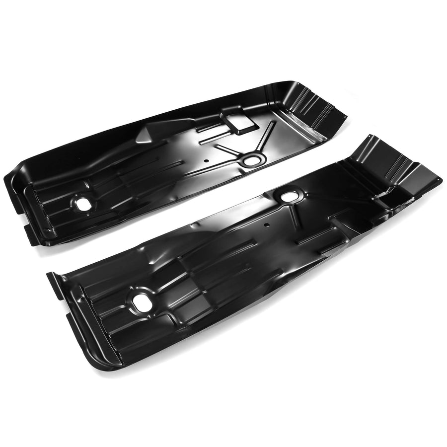 YIKATOO® Front Floor Pans Black Repair Panels Compatible with 1967-1969 Camaro Firebird -junior