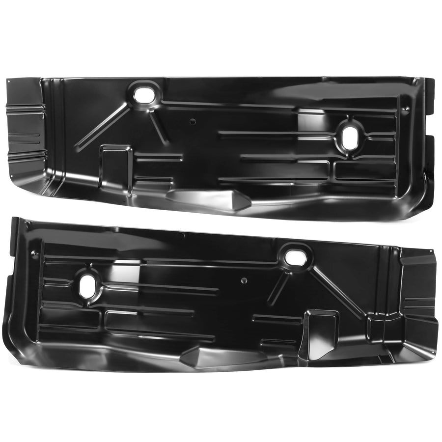 YIKATOO® Front Floor Pans Black Repair Panels Compatible with 1967-1969 Camaro Firebird -junior