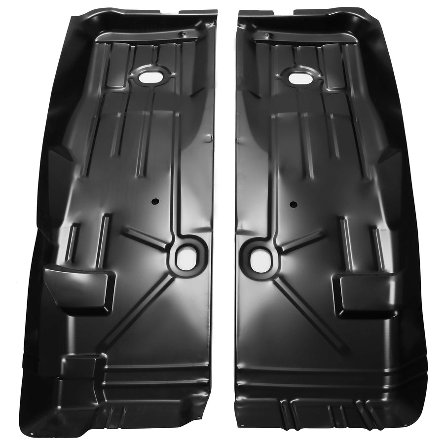 YIKATOO® Front Floor Pans Black Repair Panels Compatible with 1967-1969 Camaro Firebird -junior