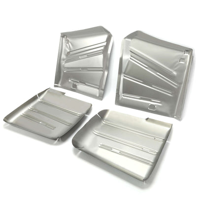 YIKATOO® 4 Set Floor Pans For 1958 Chevrolet Impala Bel Air Biscayne Delray -junior