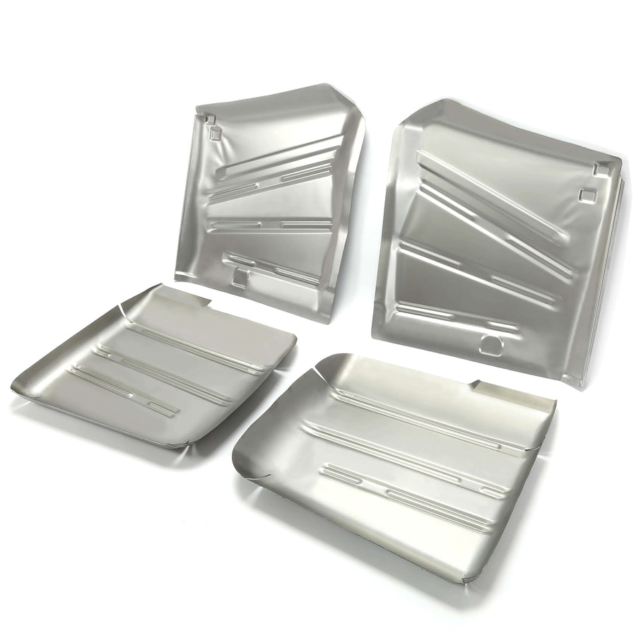 YIKATOO® 4 Set Floor Pans For 1958 Chevrolet Impala Bel Air Biscayne Delray -junior