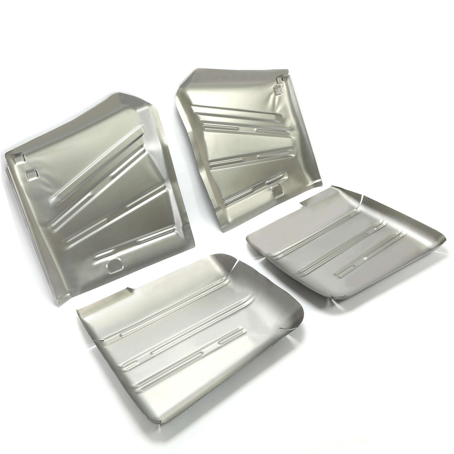 YIKATOO® 4 Set Floor Pans For 1958 Chevrolet Impala Bel Air Biscayne Delray -junior