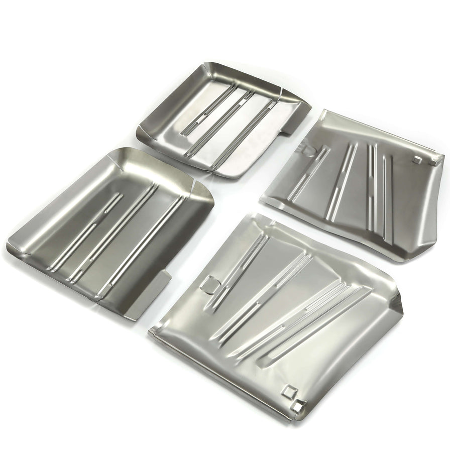 YIKATOO® 4 Set Floor Pans For 1958 Chevrolet Impala Bel Air Biscayne Delray -junior