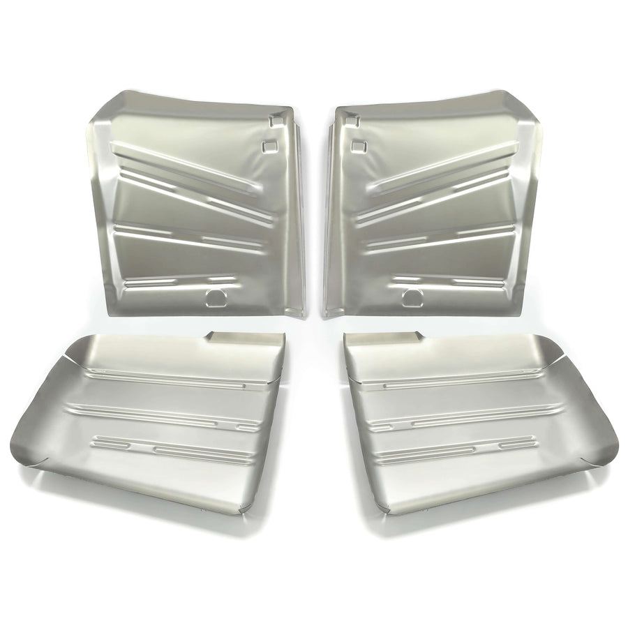 YIKATOO® 4 Set Floor Pans For 1958 Chevrolet Impala Bel Air Biscayne Delray -junior