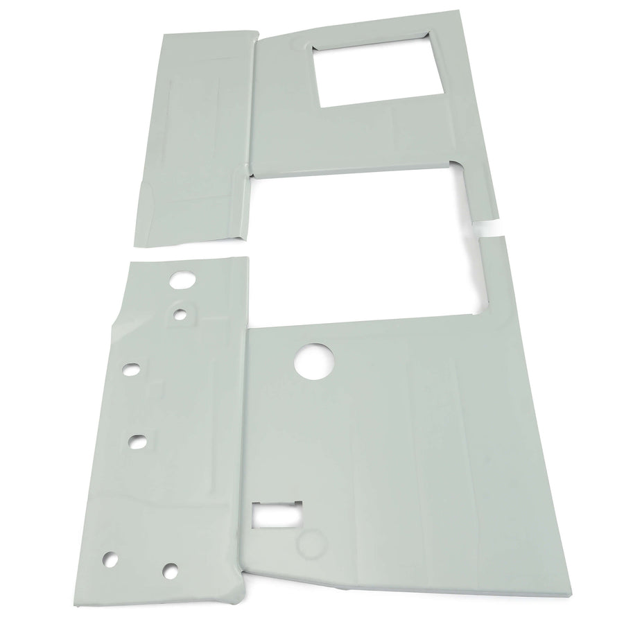 YIKATOO® Steel Floor Pan Front Pair Panel Compatible with 1947-1954 Chevrolet (First Series) & GMC Pick-Up & Panel Truck - Galvanized Silvery -junior