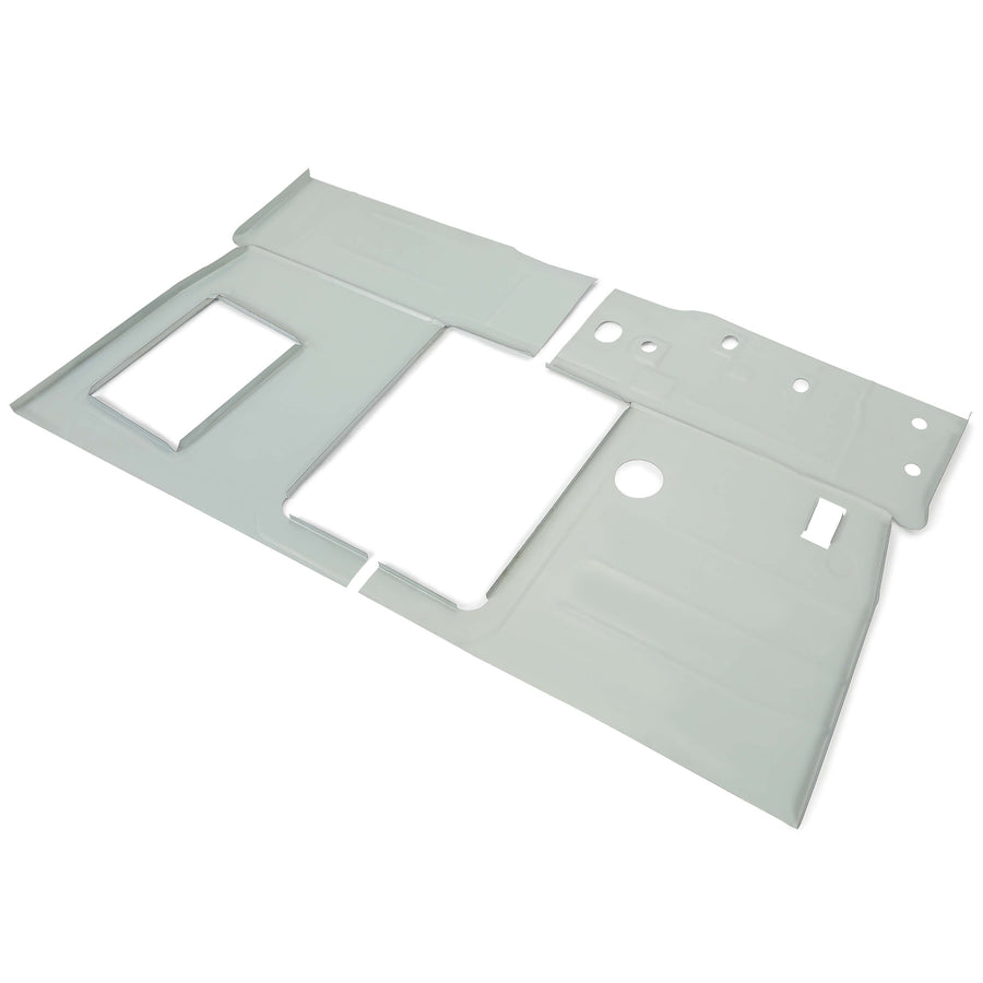 YIKATOO® Steel Floor Pan Front Pair Panel Compatible with 1947-1954 Chevrolet (First Series) & GMC Pick-Up & Panel Truck - Galvanized Silvery -junior