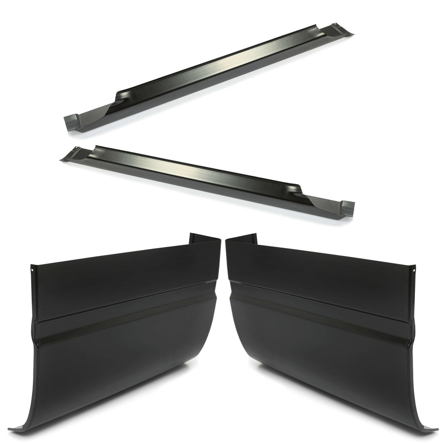 YIKATOO® Rocker Panel and Cab Corner Kit For 1988-1998 Chevy & GMC C/K 2500 3500 Extended Cab -junior