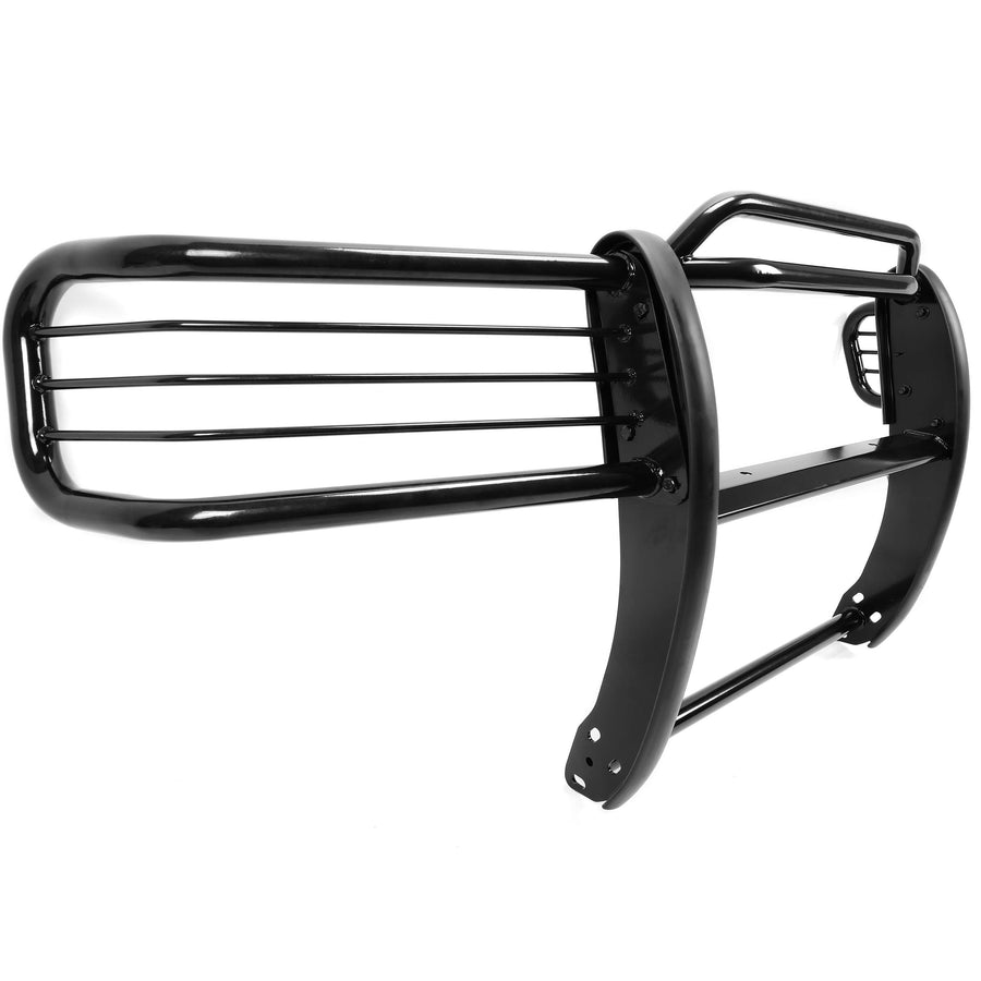 YIKATOO® Bumper brush Grill Grille Guard in Powder-Coated Black For 2001-2004 Nissan Frontier -junior