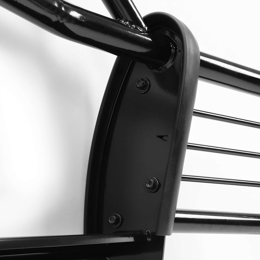 YIKATOO® Bumper brush Grill Grille Guard in Powder-Coated Black For 2001-2004 Nissan Frontier -junior