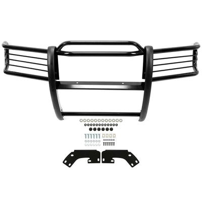 YIKATOO® Bumper brush Grill Grille Guard in Powder-Coated Black For 2001-2004 Nissan Frontier -junior