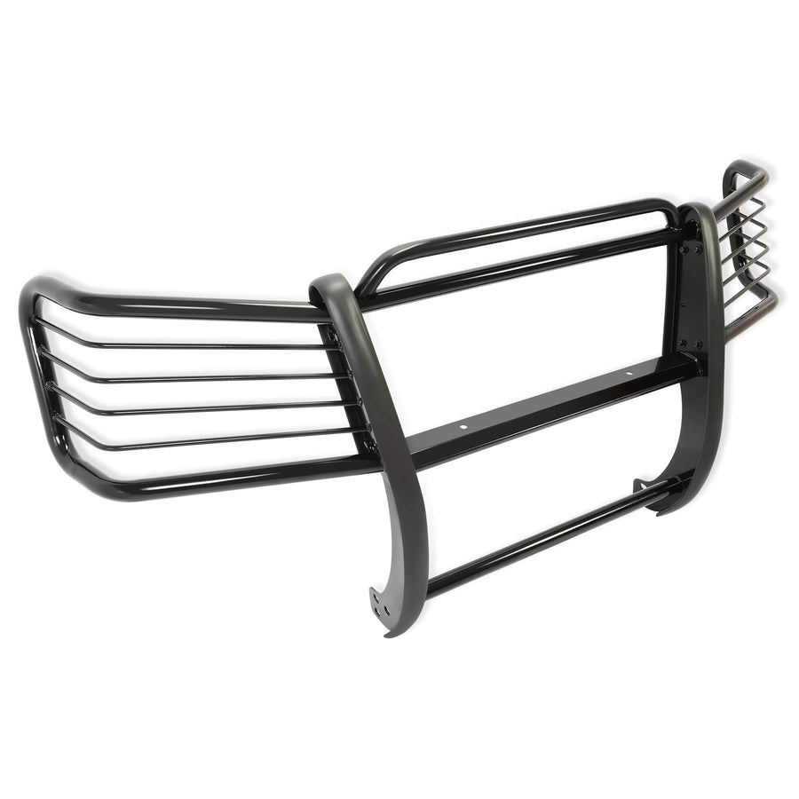 YIKATOO® Brush Guard Grille Guard Black Steel Compatible with 2002-2009 Chevy Trailblazer 2002-2009 Trailblazer EXT Trimming of Lower Air Dam Required -junior