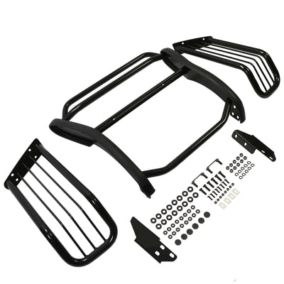 YIKATOO® Brush Guard Compatible with 2002-2005 Ford Explorer All 4-Door Models Black Steel Bumper Brush Grille Guard Protector -junior