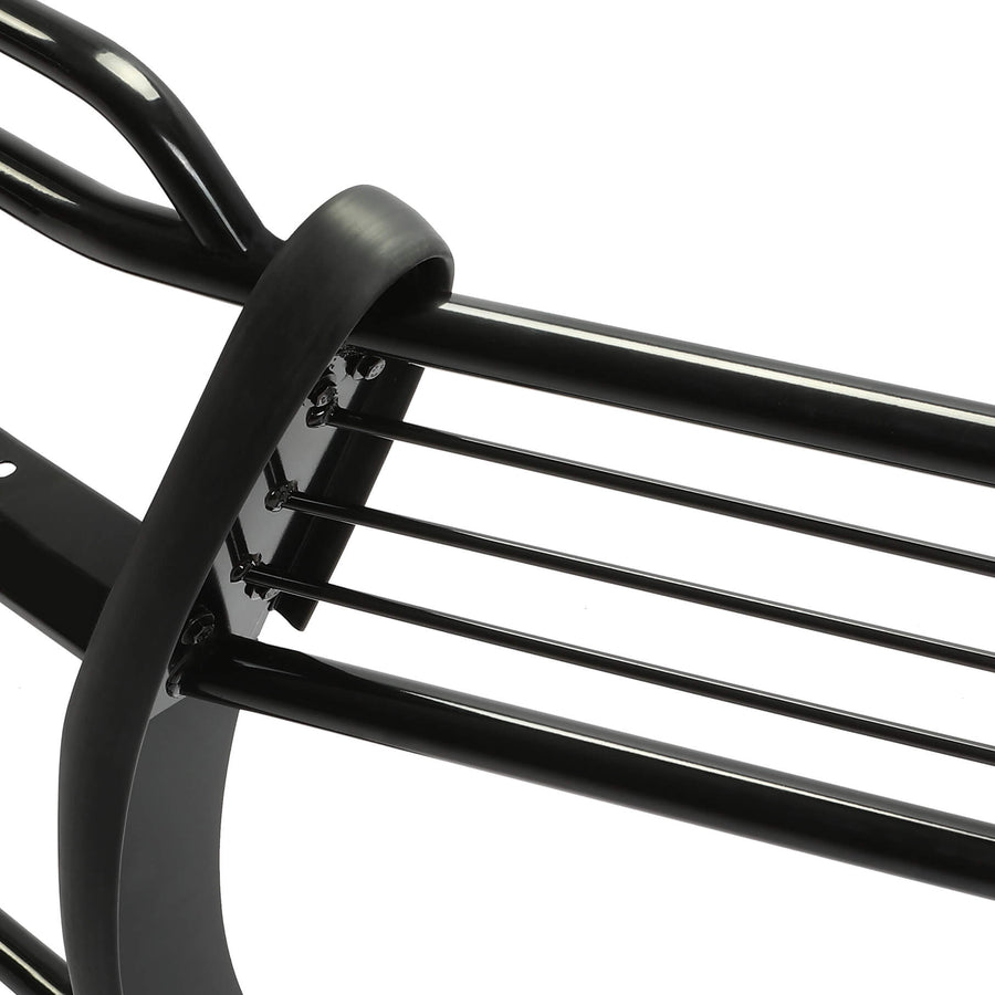 YIKATOO® Brush Guard Compatible with 2002-2005 Ford Explorer All 4-Door Models Black Steel Bumper Brush Grille Guard Protector -junior