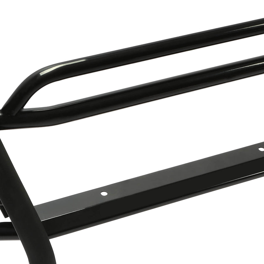 YIKATOO® Brush Guard Compatible with 2002-2005 Ford Explorer All 4-Door Models Black Steel Bumper Brush Grille Guard Protector -junior