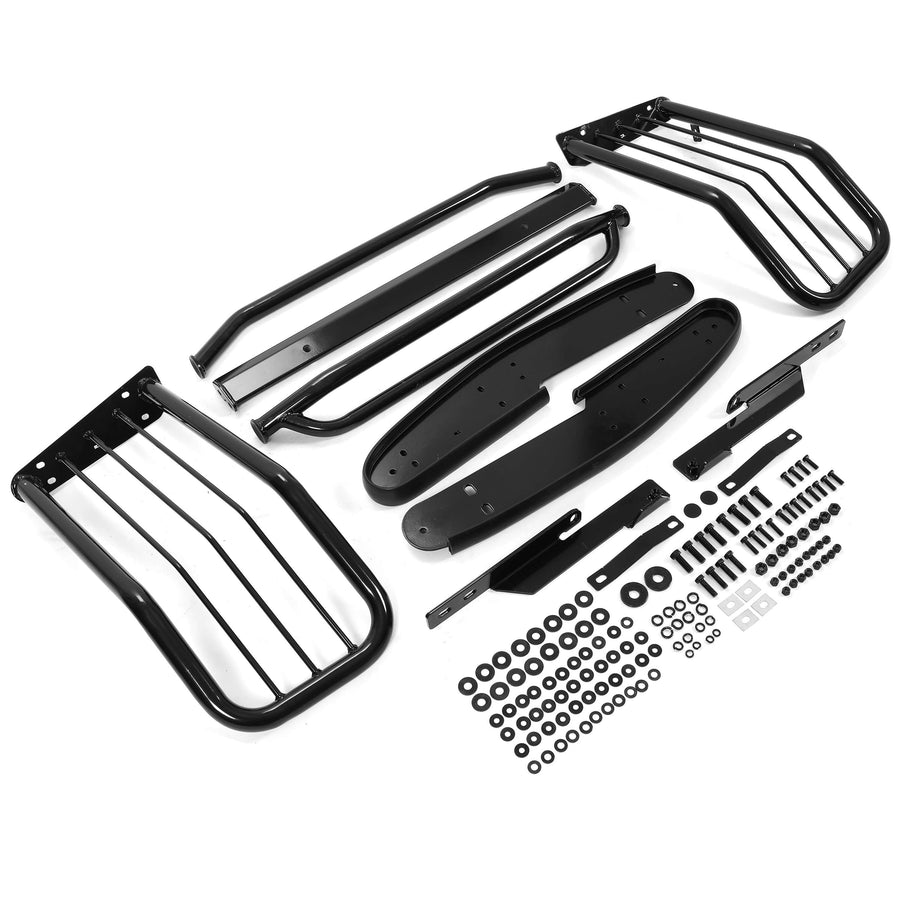 YIKATOO® Chrome Stainless Steel Grill Brush Guard for 2007-2013 Chevy Silverado / GMC Sierra 1500 -junior