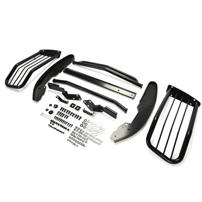 YIKATOO® Brush Guard Compatible with 2007-2014 Tahoe 1500/ Suburban 1500/ Avalanche 1500 Black Steel Grille Protection Grille Protector -junior