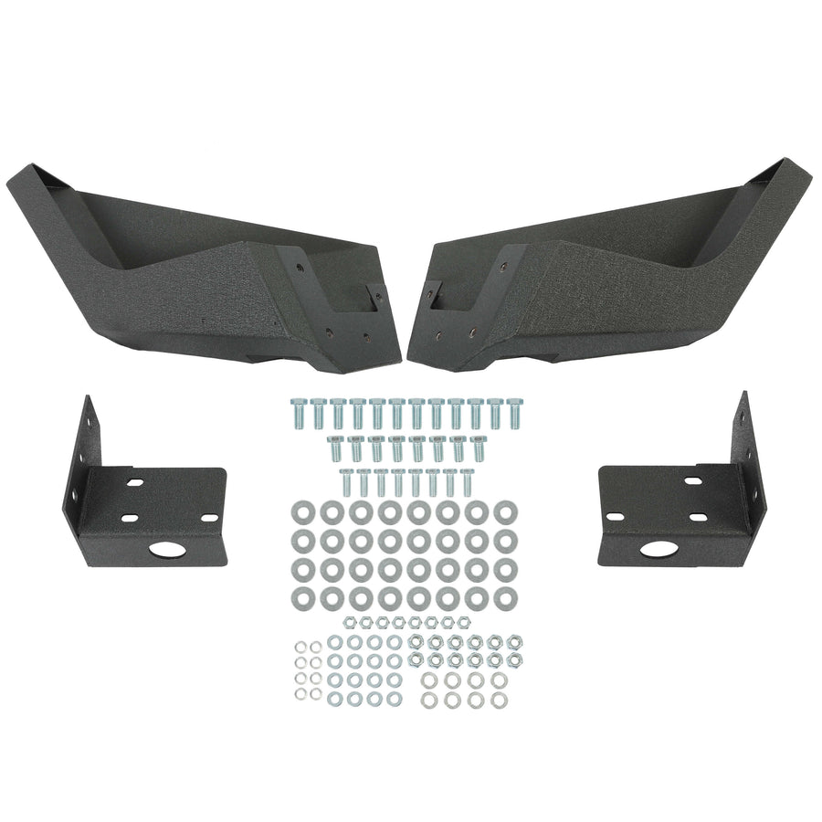 YIKATOO® Front Bumper Textured Black Steel W/ Bull Bar For 1997-2004 Dodge Dakota Durango -junior