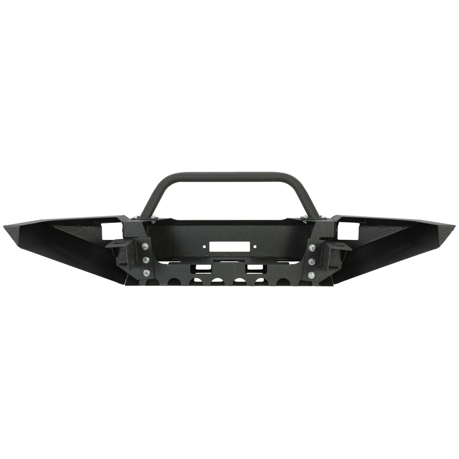 YIKATOO® Front Bumper Textured Black Steel W/ Bull Bar For 1997-2004 Dodge Dakota Durango -junior