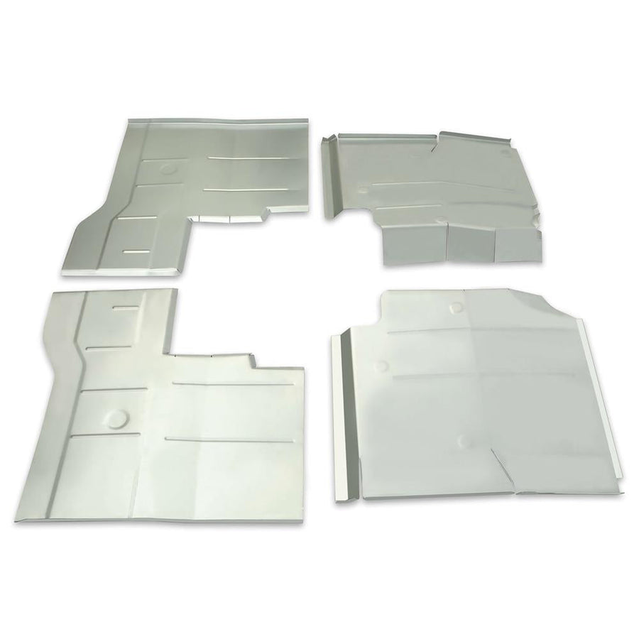 YIKATOO® Steel Floor Pans Front Rear 4PC Kit For 1976-1996 Jeep CJ7/8 Scrambler & YJ Wrangler -junior