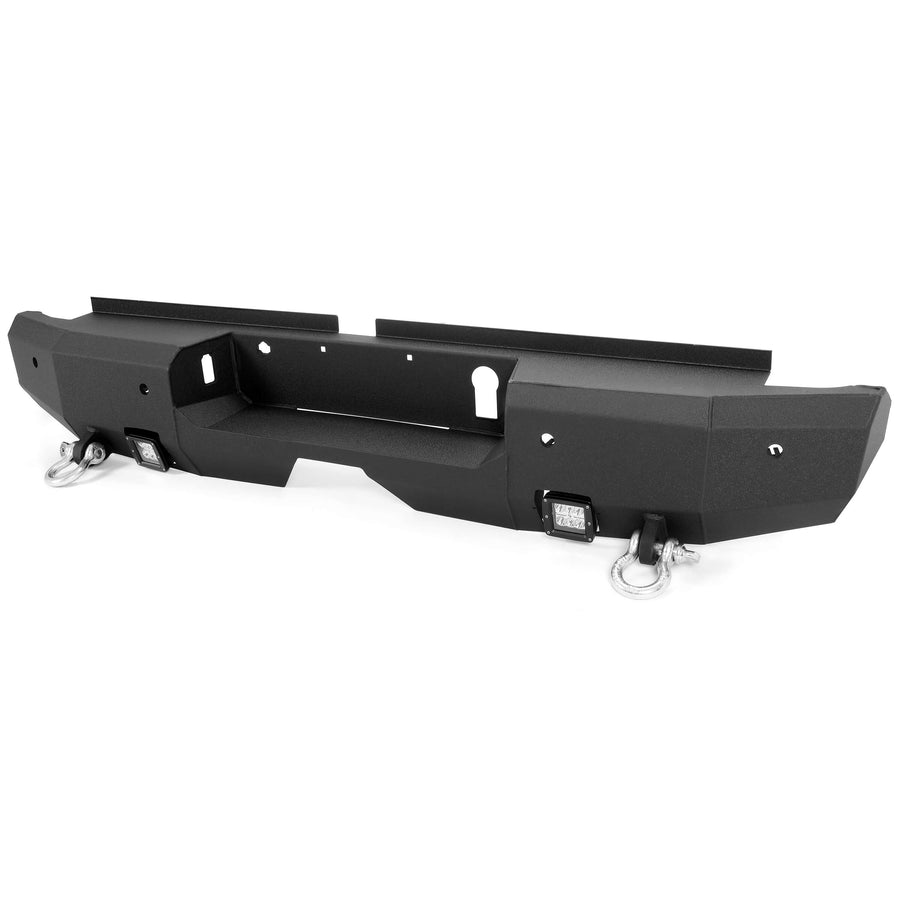 YIKATOO® Rear Bumper Compatible with 2019-2021 Ford Ranger Trucks Textured Black -junior