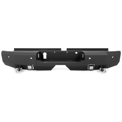 YIKATOO® Rear Bumper Compatible with 2019-2021 Ford Ranger Trucks Textured Black -junior