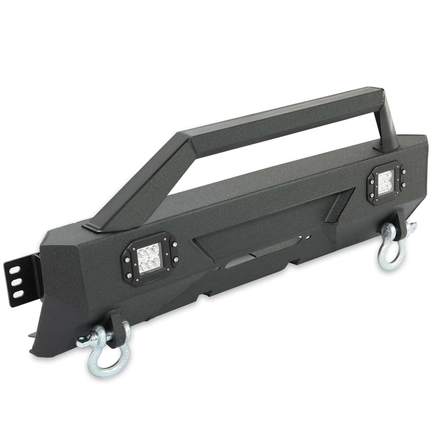 YIKATOO® Steel Stubby Front Bumper w/Winch Plate For 2010-2021 Toyota 4Runner 5th Gen -junior