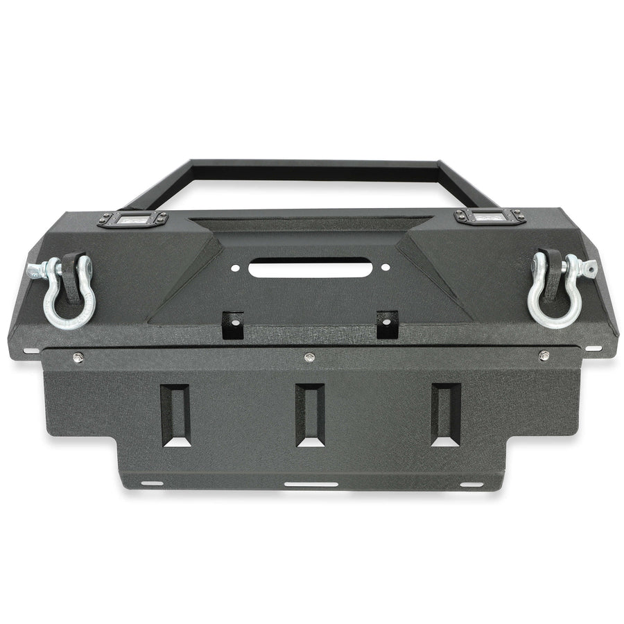 YIKATOO® Steel Stubby Front Bumper w/Winch Plate For 2010-2021 Toyota 4Runner 5th Gen -junior