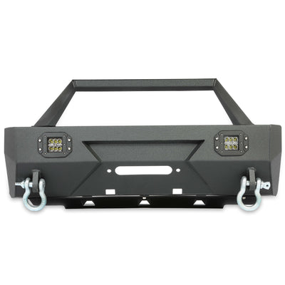 YIKATOO® Steel Stubby Front Bumper w/Winch Plate For 2010-2021 Toyota 4Runner 5th Gen -junior