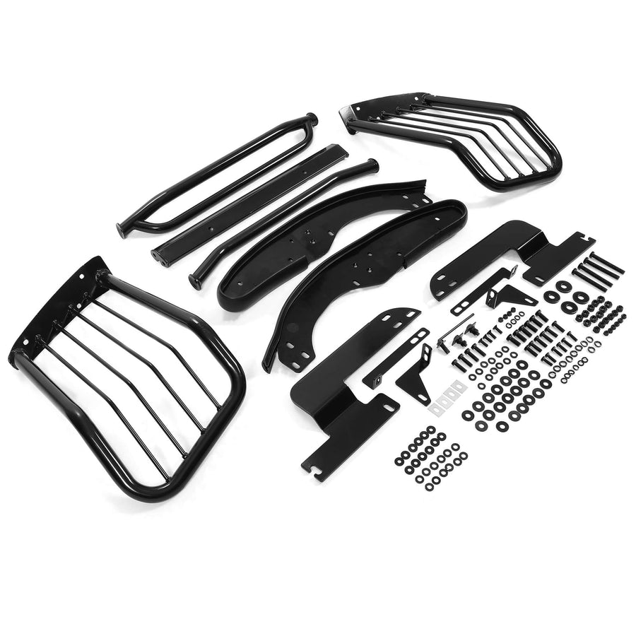 YIKATOO®  Grill Brush Guard Bumper Bar in Black Fits 2005-2012 Chevy Colorado GMC Canyon -junior